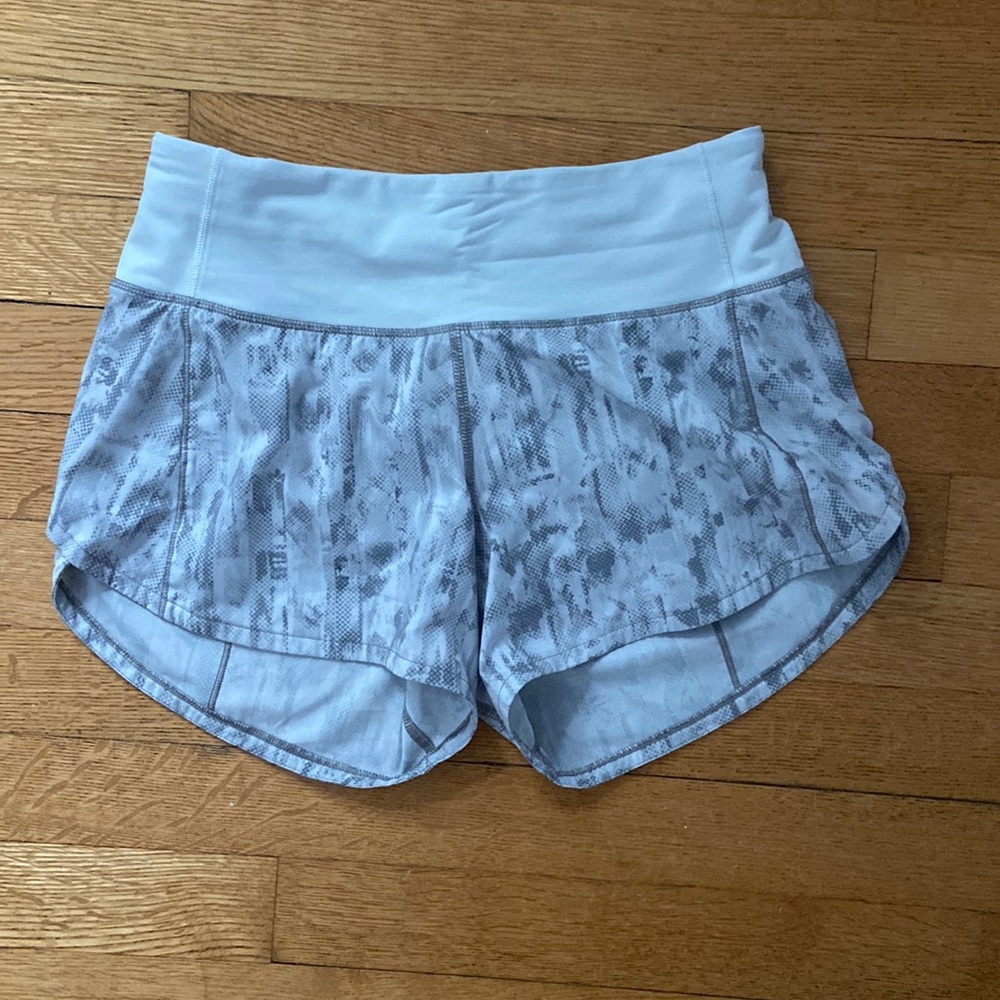lululemon 4” speed ups size 2